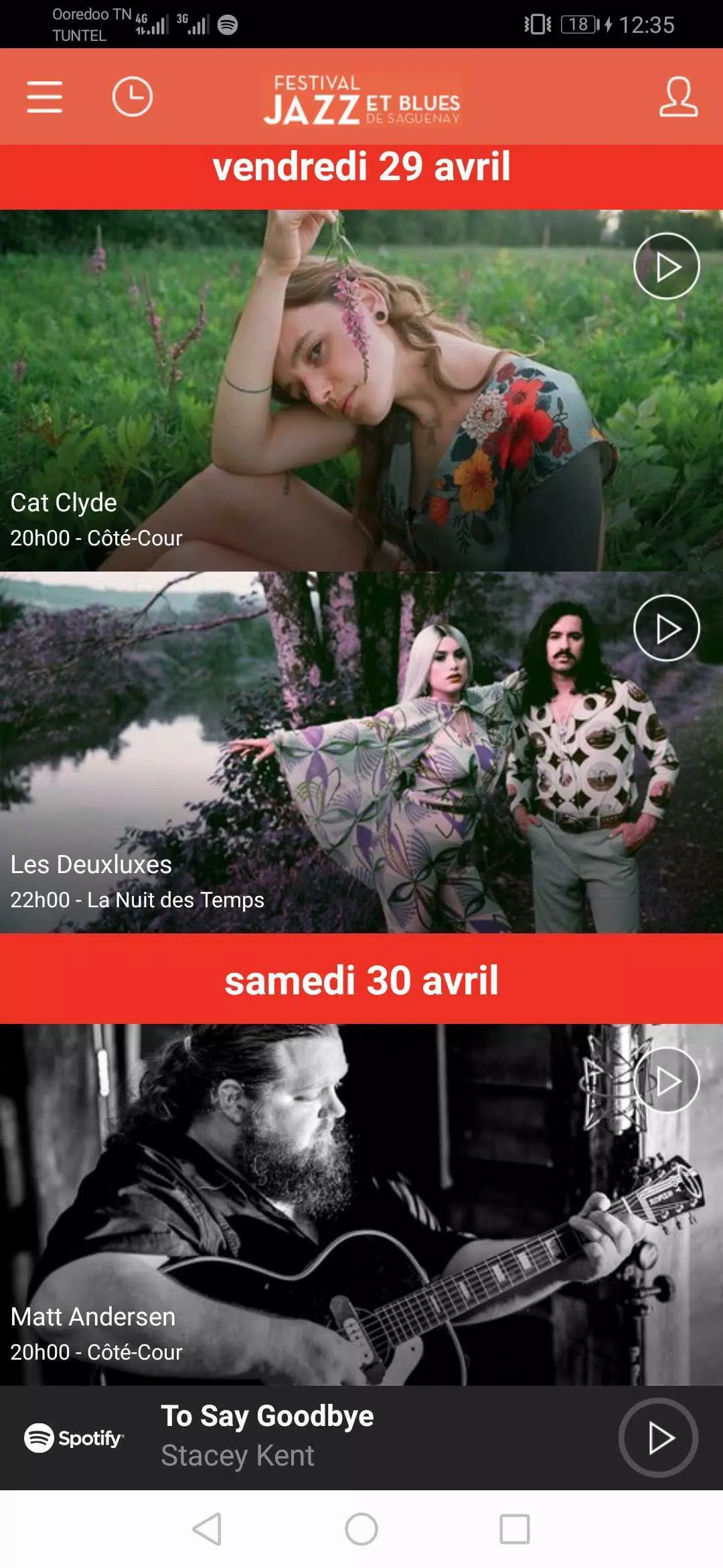 Festival Jazz & Blues Saguenay Zrzut ekranu 1