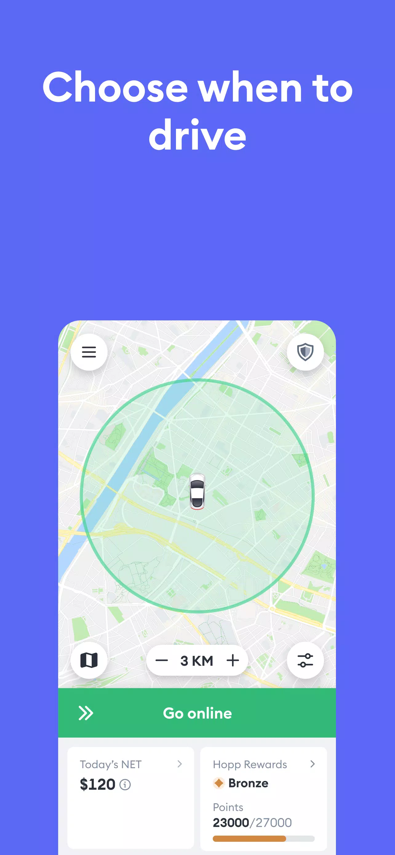 Hopp Driver應用截圖第2張