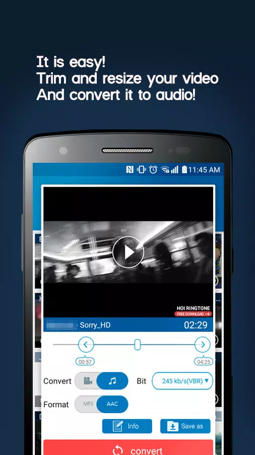 Video MP3 Converter應用截圖第1張