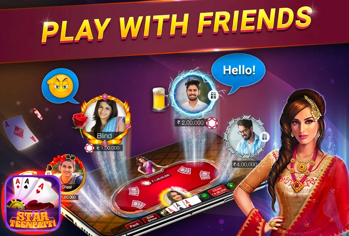 Schermata Teen Patti Star - Online 1