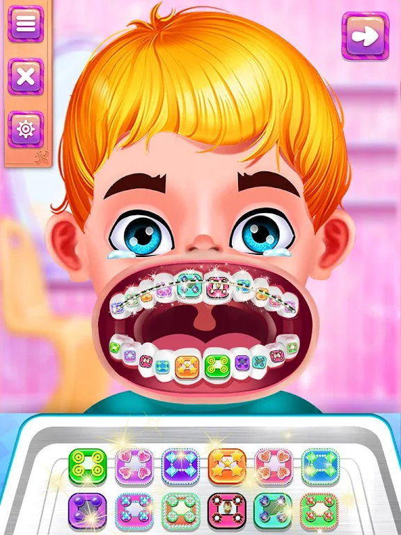 Mouth care doctor dentist game Screenshot 1