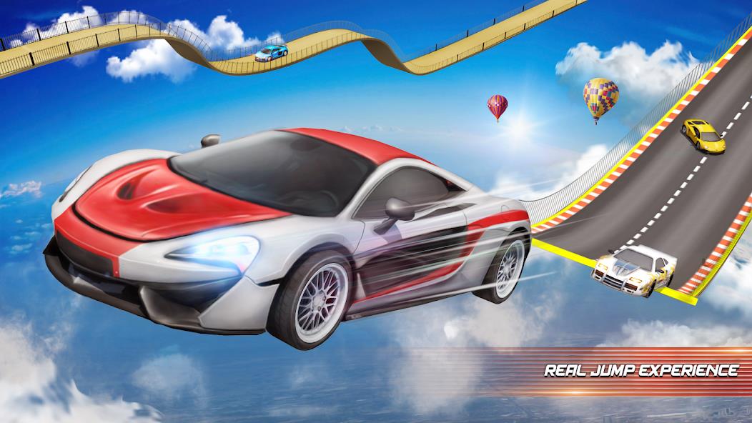 Mega Ramp Car Racing Master 3D Mod应用截图第0张