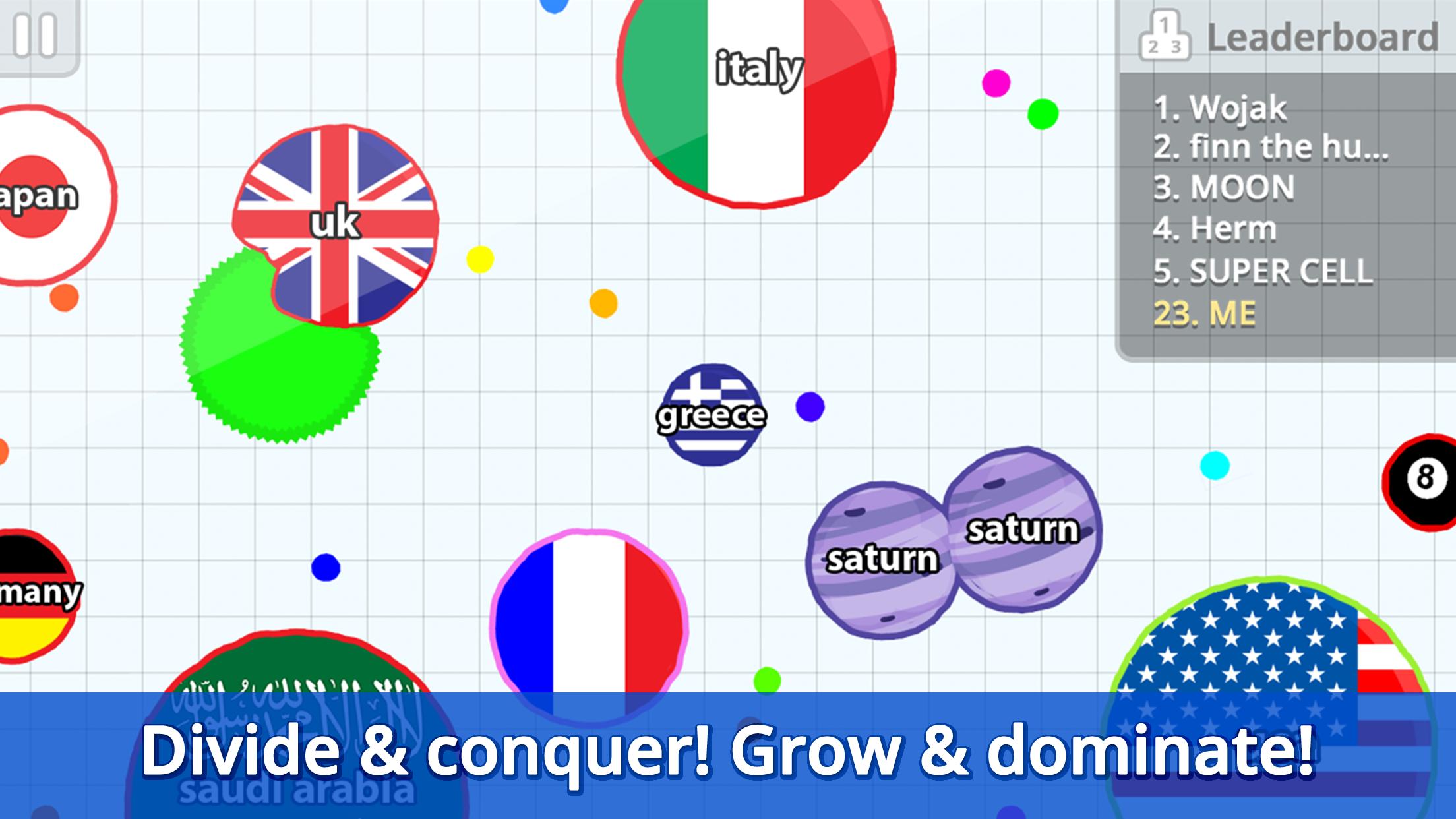 Agar.io Captura de pantalla 1