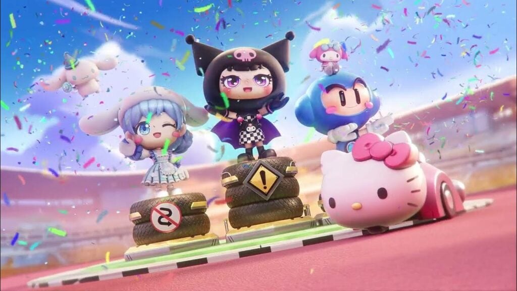 Corra com Hello Kitty e amigos na KartRider Rush+ x Sanrio Collab!