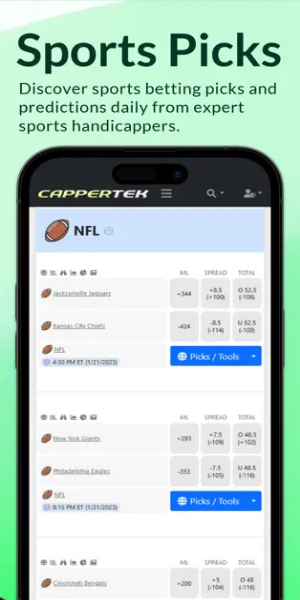 CapperTek Sports Betting Tools应用截图第1张