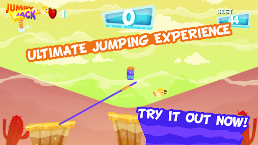 Jumpy Jack - Mighty Hero Mod Captura de tela 0