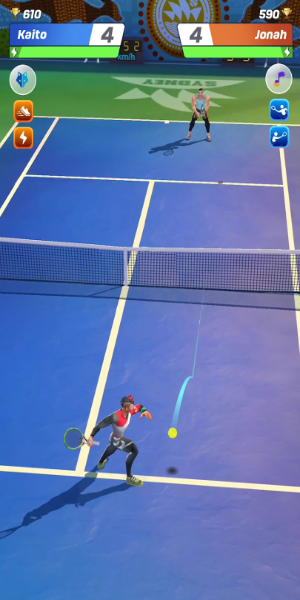 Tennis Clash: Multiplayer Game Schermafbeelding 0