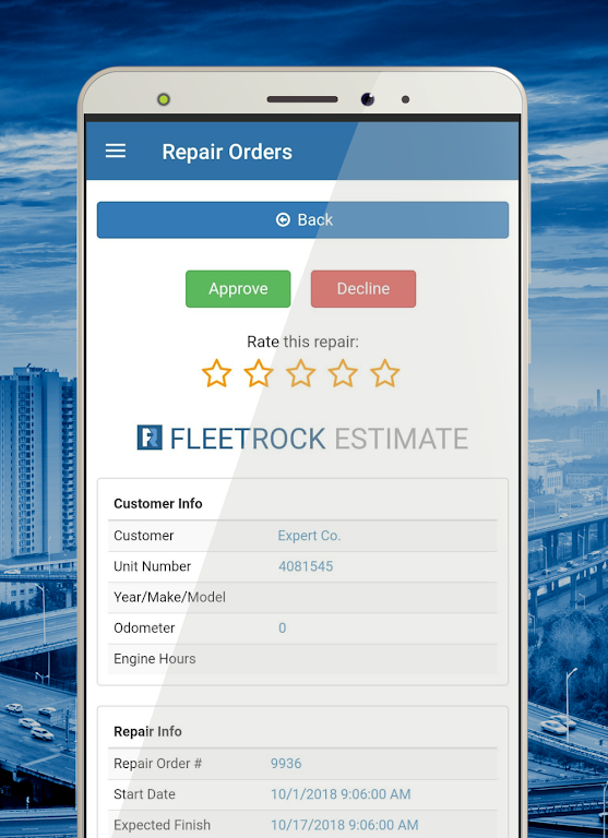 Fleetrock Tangkapan skrin 2