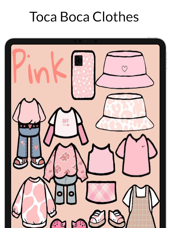 Toca Boca Clothes Ideas स्क्रीनशॉट 3