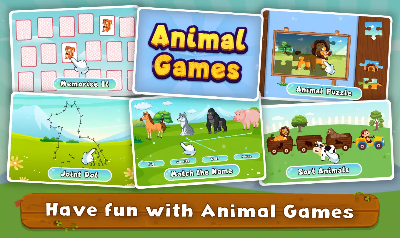 Kids Animal Sounds & Games Screenshot 3