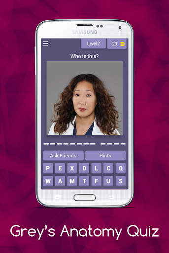 Grey’s Anatomy Quiz - Guess al应用截图第2张