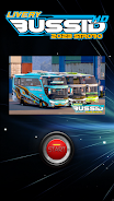 Livery Bussid HD 2023 Strobo 스크린샷 1