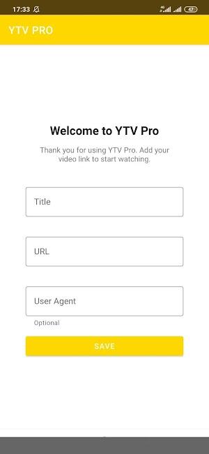 YTV Player Pro Screenshot 1