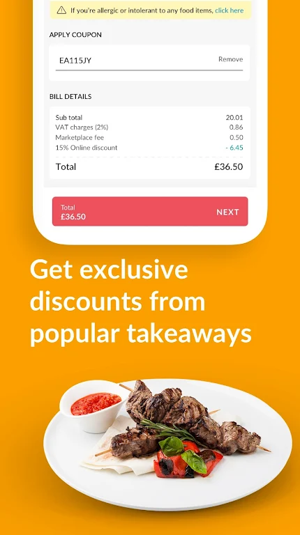 Foodhub - Online Takeaways Tangkapan skrin 2