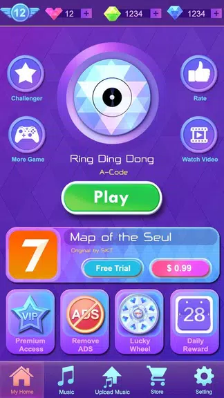 Music Tiles: Music Games スクリーンショット 0