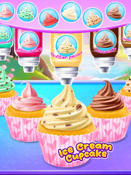 Cupcake Maker: Unicorn Cupcake應用截圖第3張