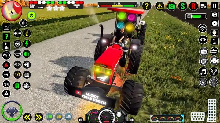 Schermata Real Farm Indian Tractor Game 1