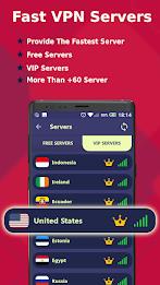 USA VPN -Safe Secure VPN Proxy 스크린샷 1