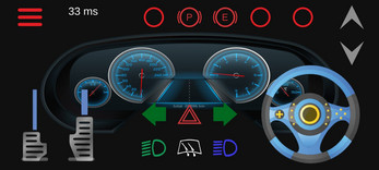 Steering Wheel Emulator(Euro Truck) स्क्रीनशॉट 0