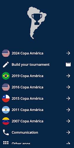 Copa América Calculator Capture d'écran 0