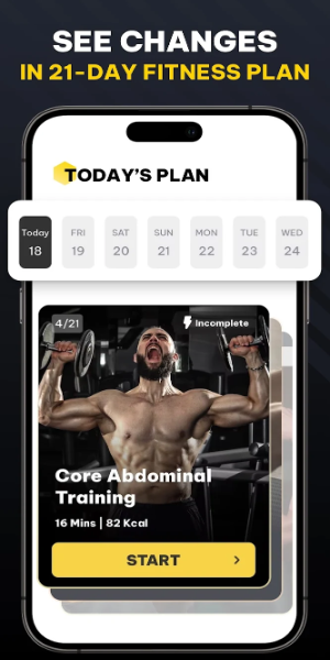 The Muscle Monster Workout Planner Captura de pantalla 1