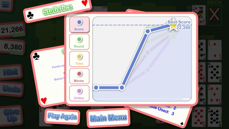 Crystal Crazy Quilt Solitaire 스크린샷 3