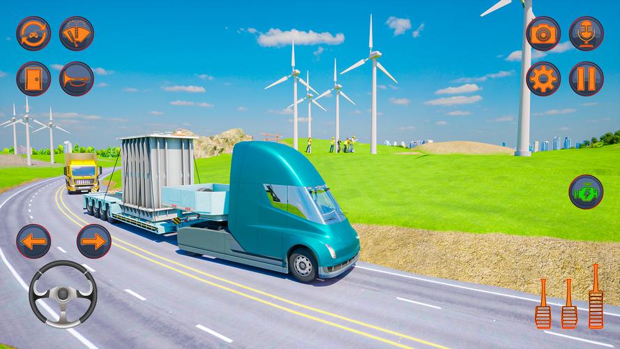 US Cargo Truck Games 3D 스크린샷 1