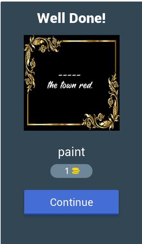 Fill in the Blank Word Quiz 스크린샷 1