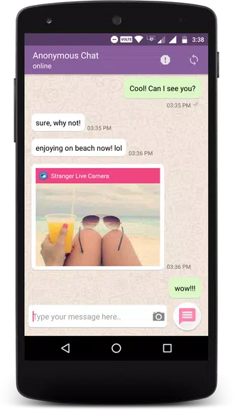 Schermata Anonymous Chat & Date for Stranger 2