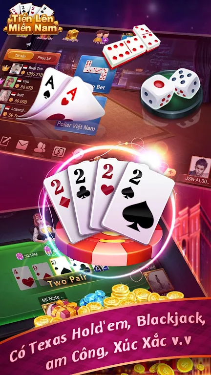 Tien Len Tiến Lên Miền Nam Online Tangkapan skrin 2