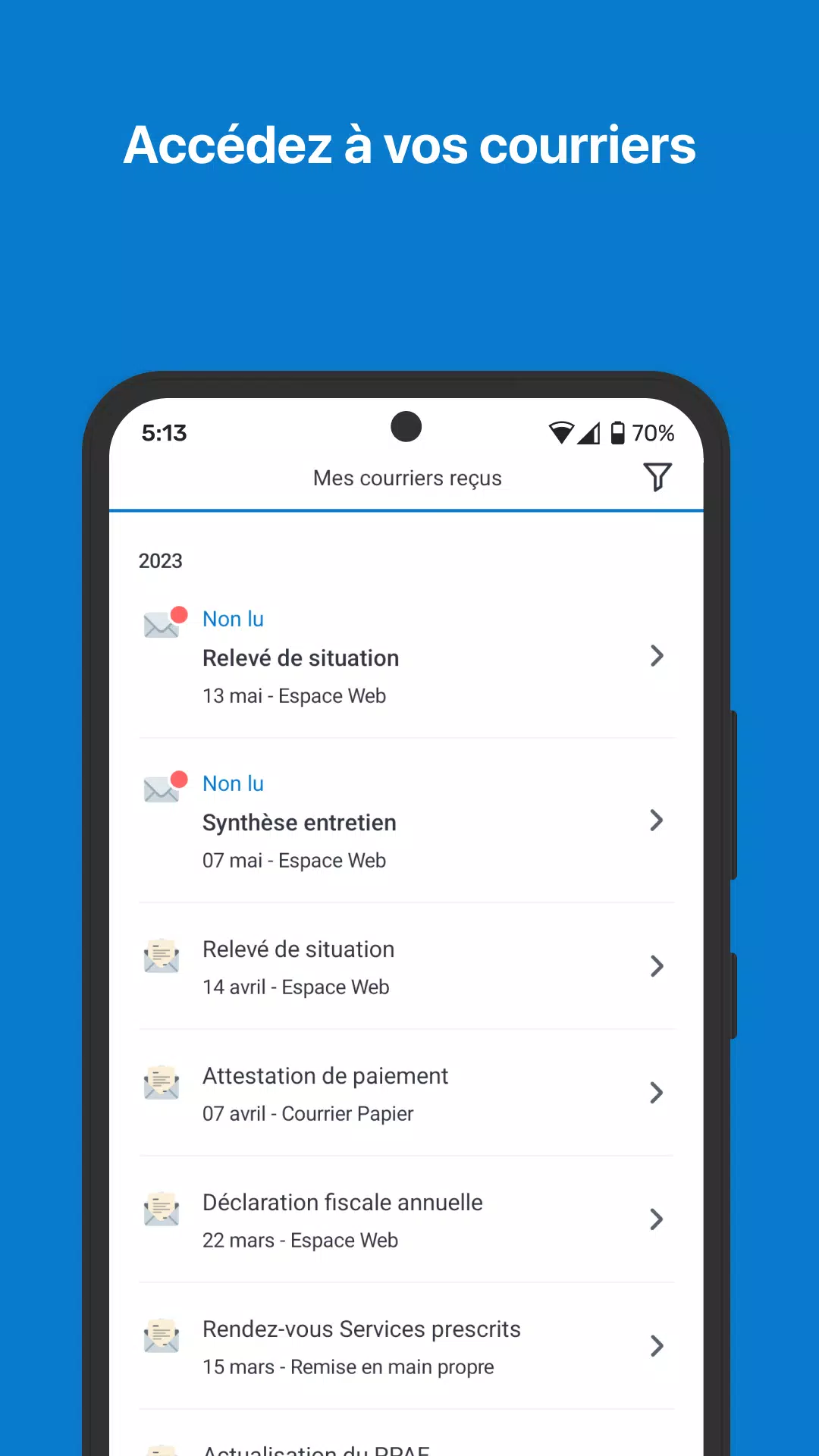 Mon Espace - France Travail Скриншот 3