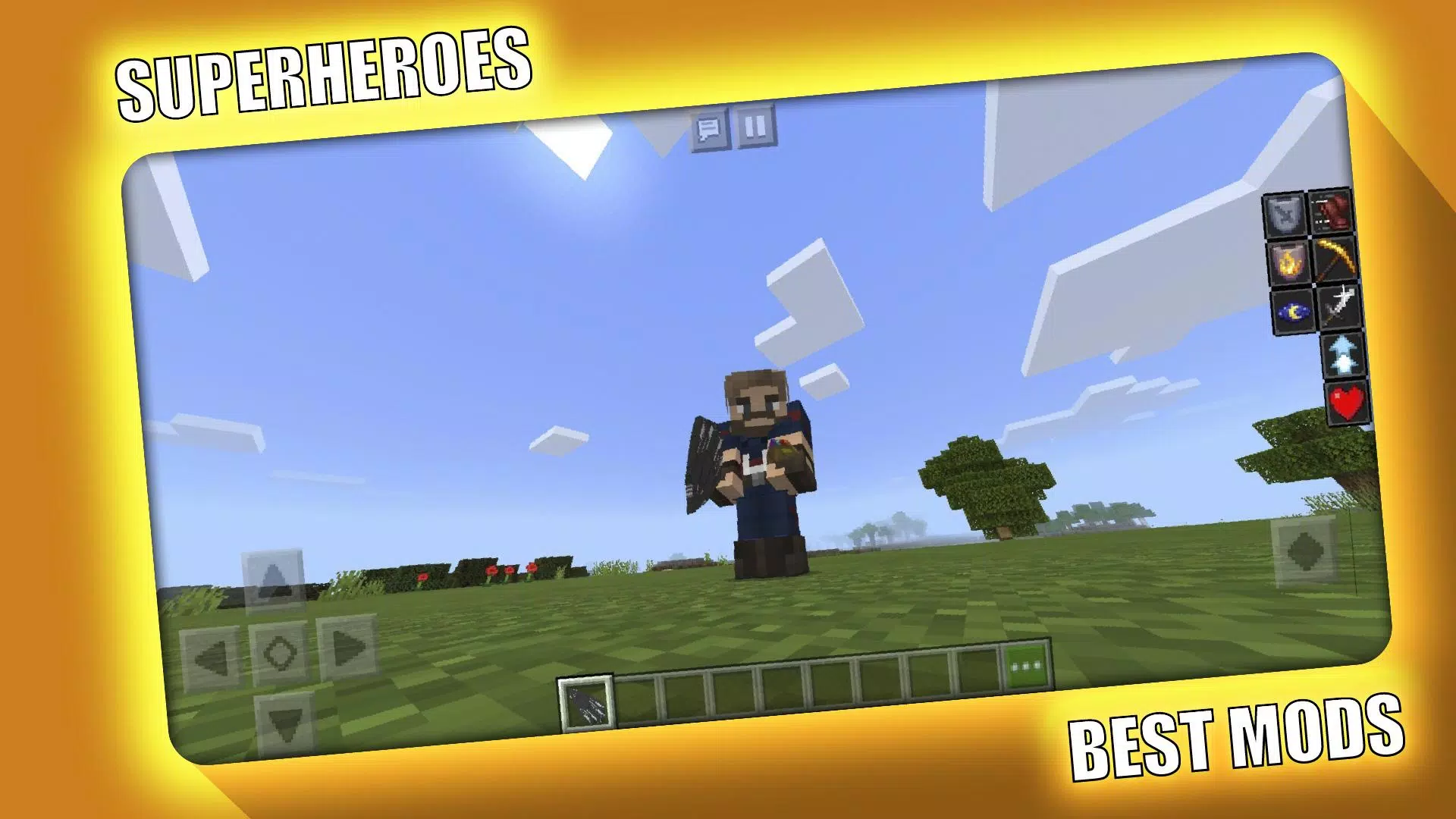 Superheroes Mod for Minecraft  स्क्रीनशॉट 2