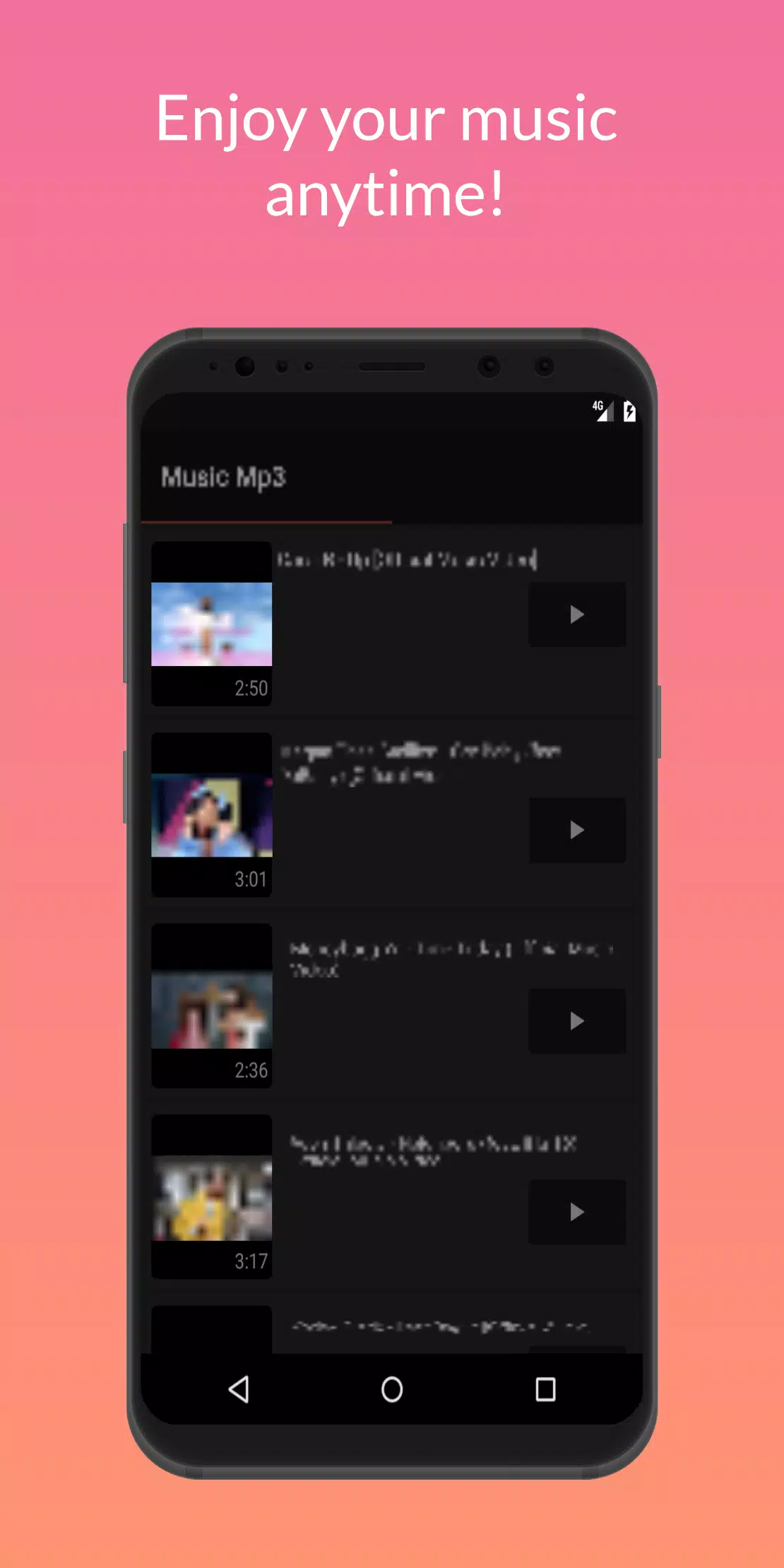 RYT - Music Player Captura de tela 3