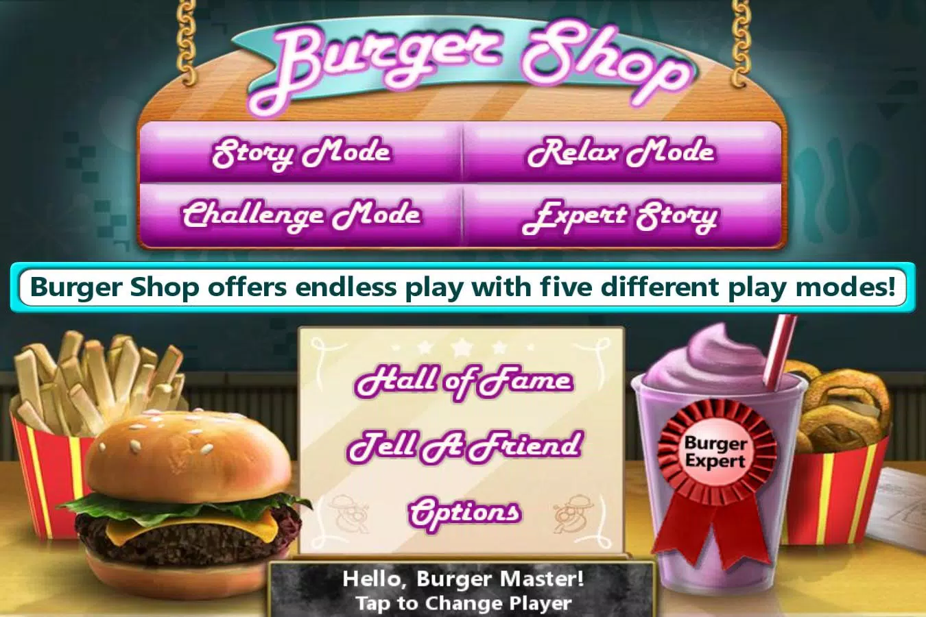 Burger Shop Captura de tela 1