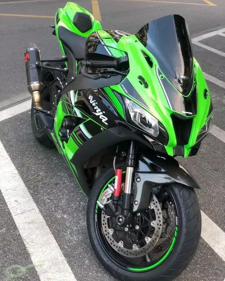 Kawasaki Ninja ZX10r Wallpaper ภาพหน้าจอ 2