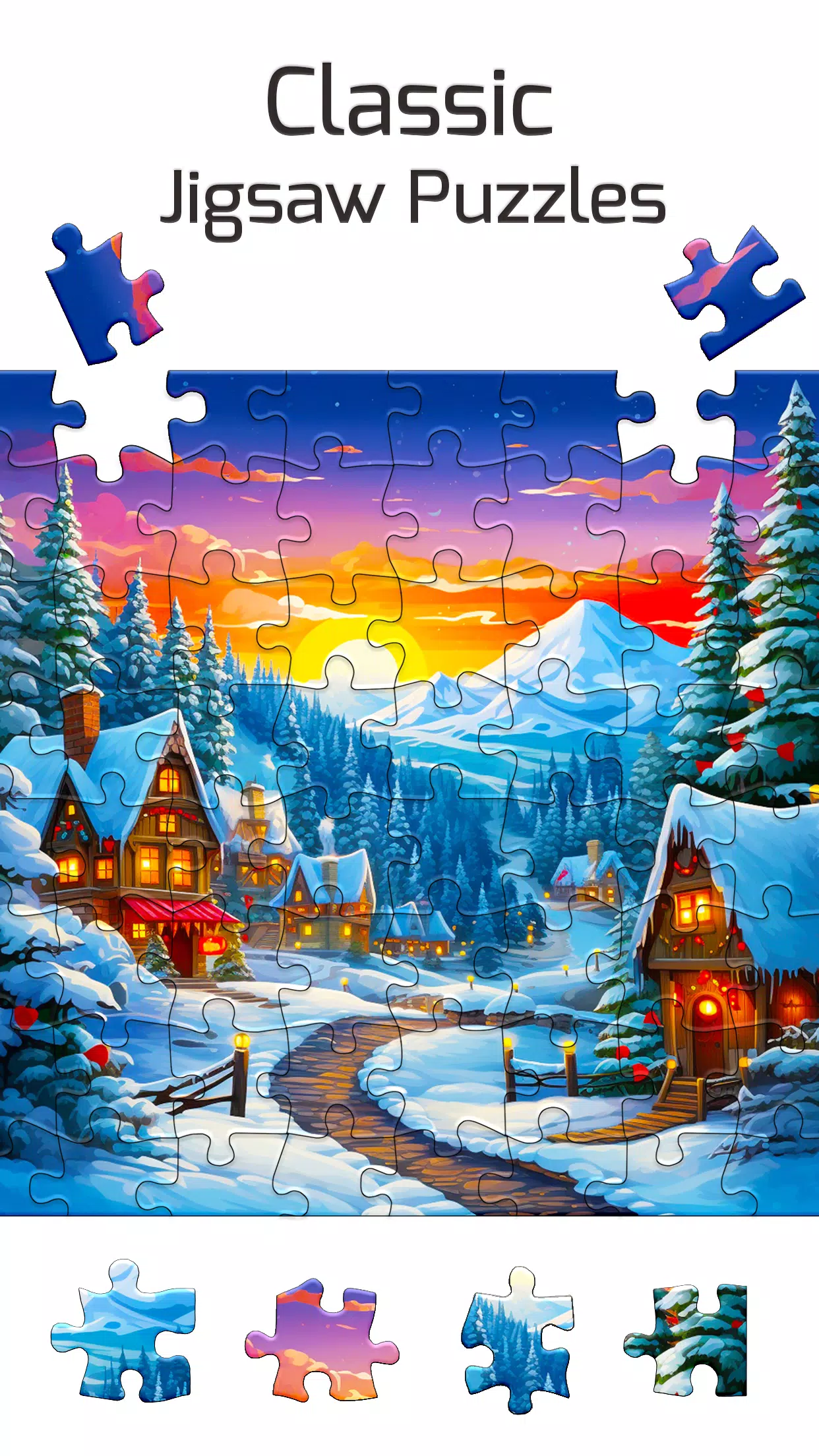 Christmas Jigsaw Puzzles Zrzut ekranu 1