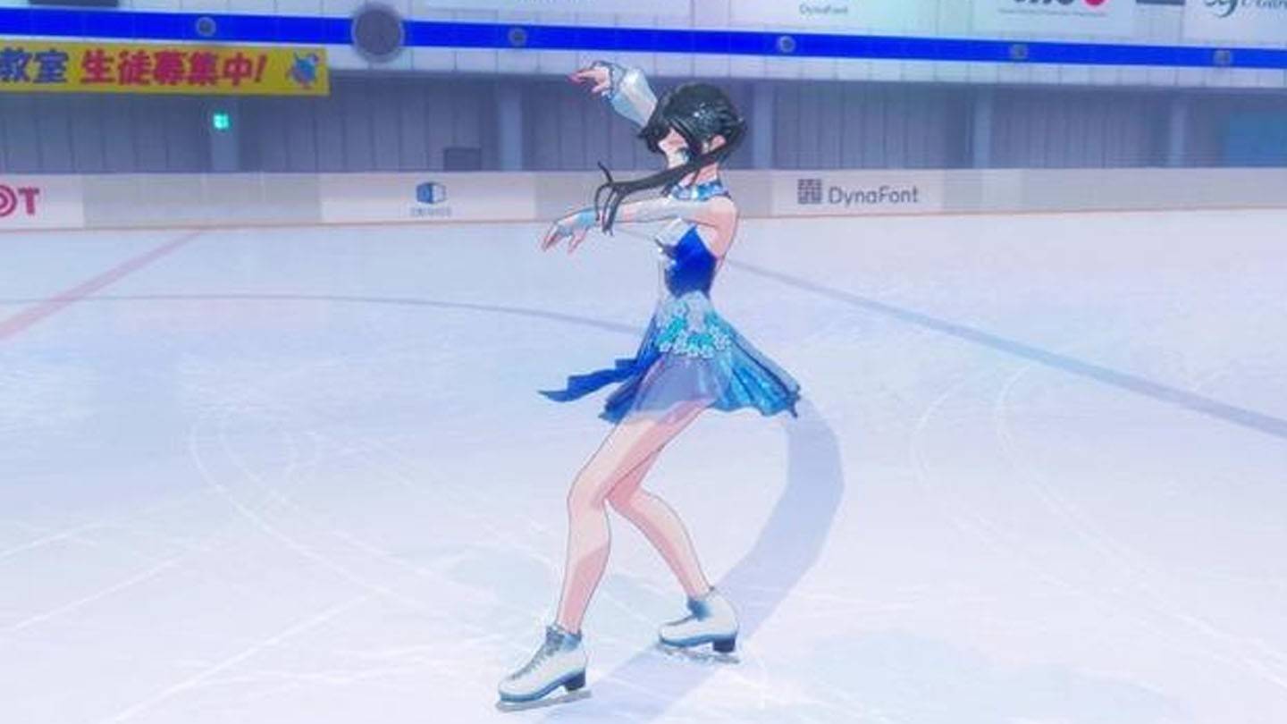 Sim de patinage artistique anime: Ice on the Edge lance