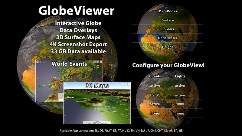 GlobeViewer 스크린샷 0