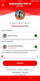 Immortality VPN Pro Captura de pantalla 0
