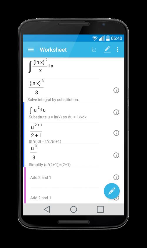 MalMath: Step by step solver Screenshot 1