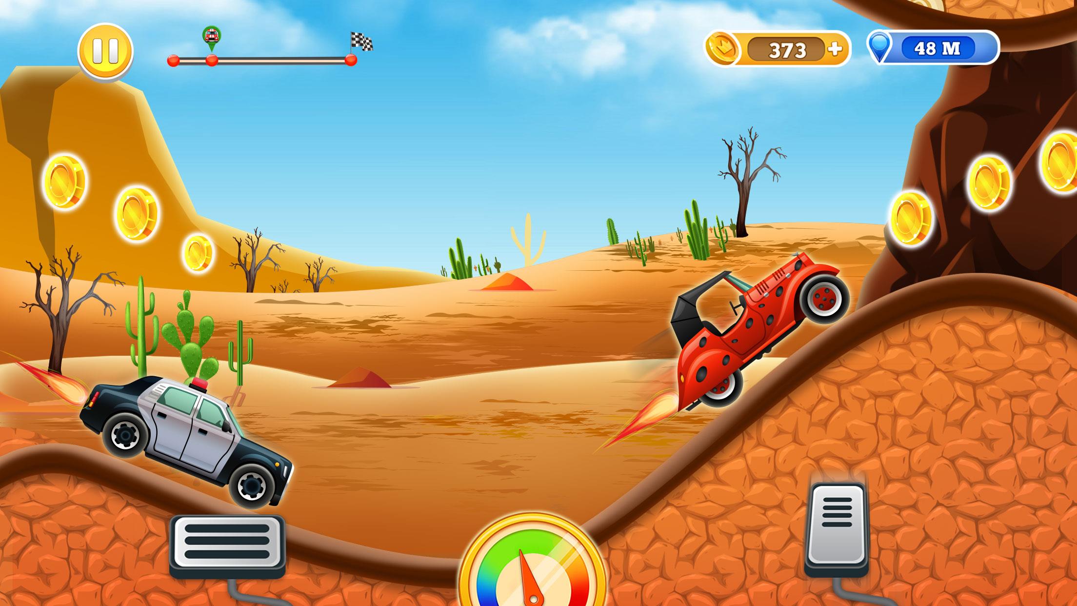 Hill Racing Car Game For Boys Zrzut ekranu 3