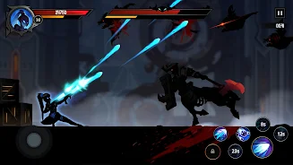 Shadow Knight: Ninja Fighting Tangkapan skrin 1