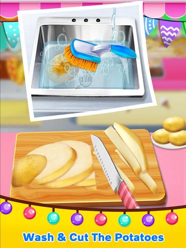 Street Food - French Fries Captura de pantalla 0