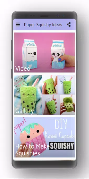 Paper Squishy Ideas 스크린샷 0