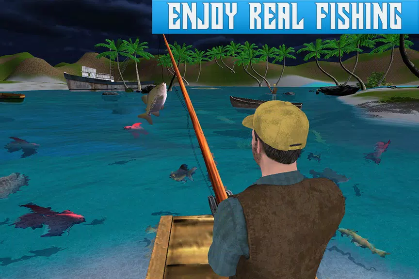 Boat Fishing Simulator Hunting Captura de pantalla 2