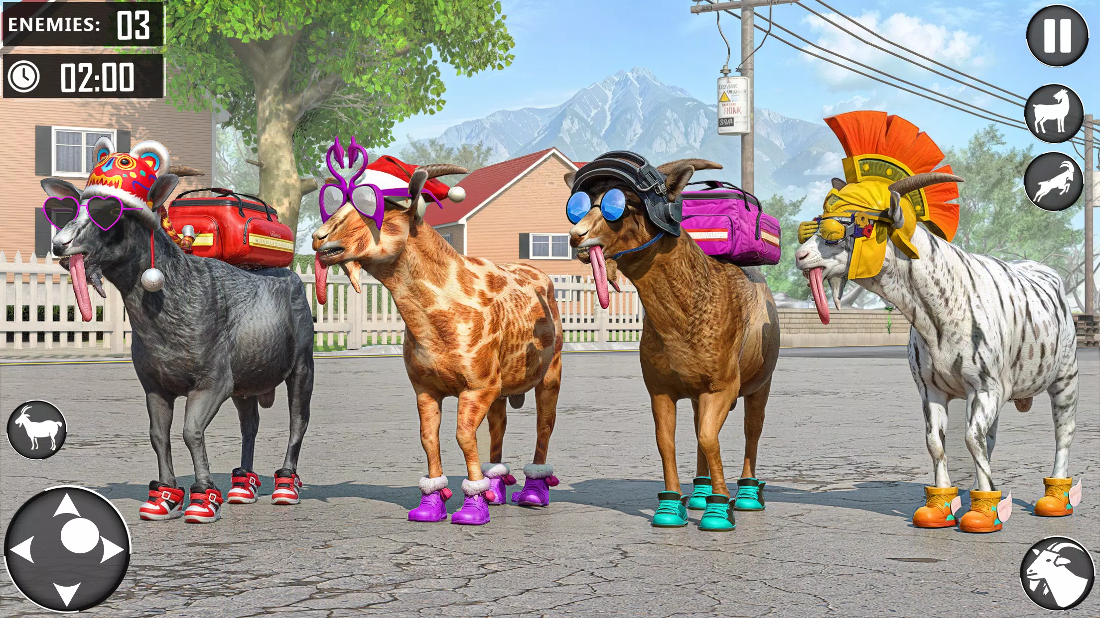 Angry Goat Fun Simulator Ảnh chụp màn hình 3