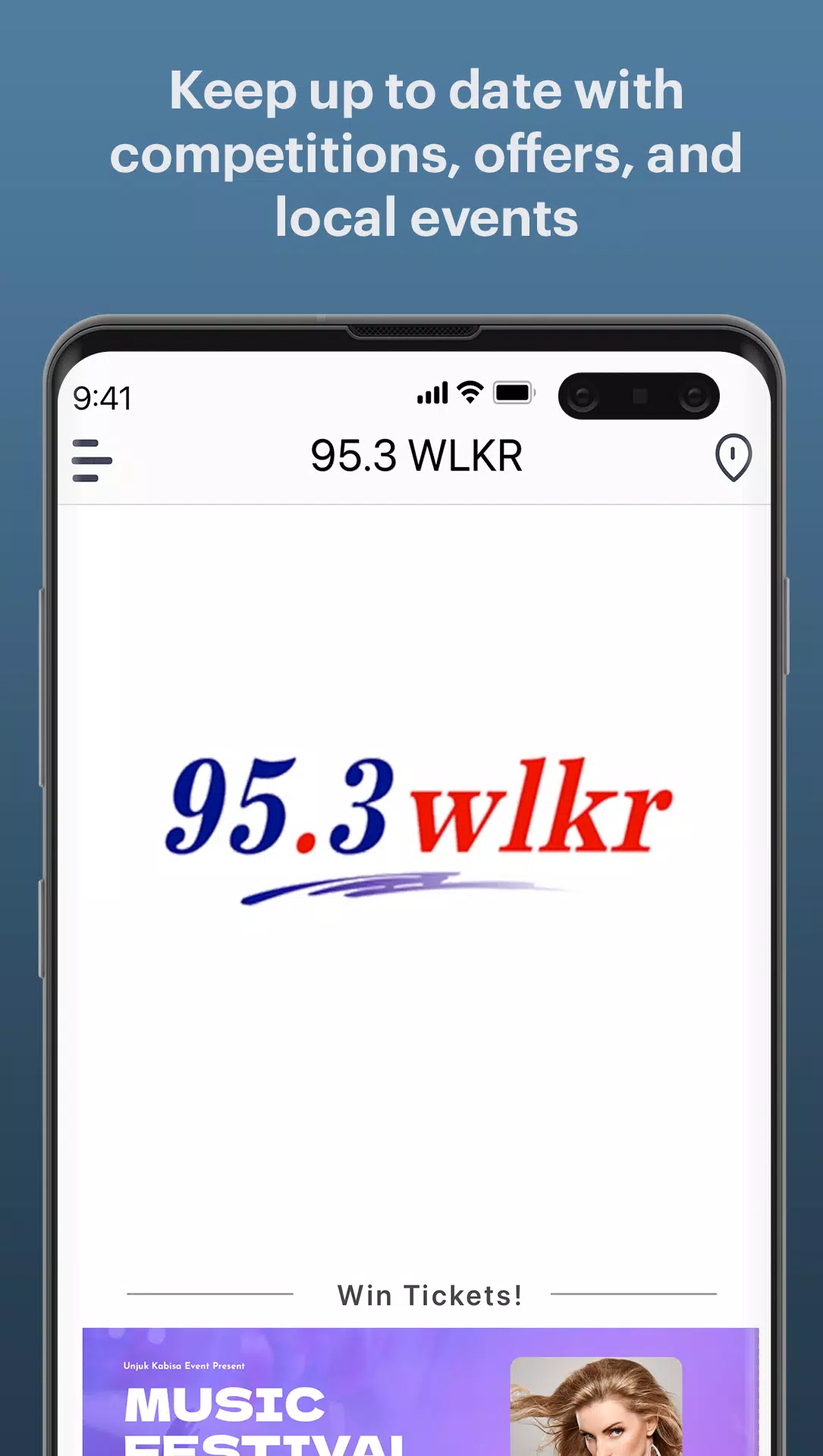 95.3 WLKR應用截圖第2張