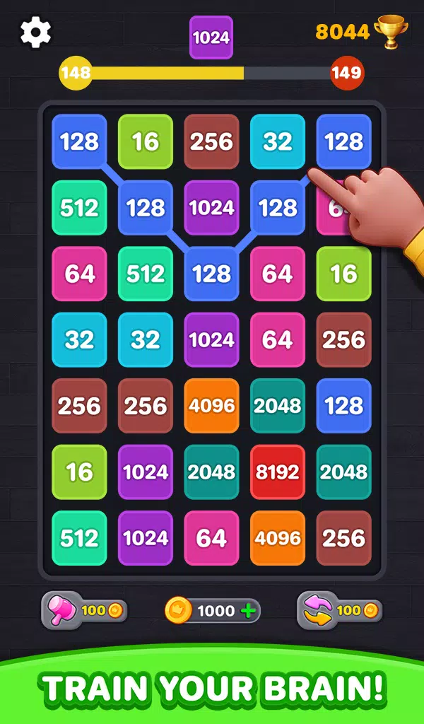 2048 Number Puzzle: Merge Game Screenshot 3