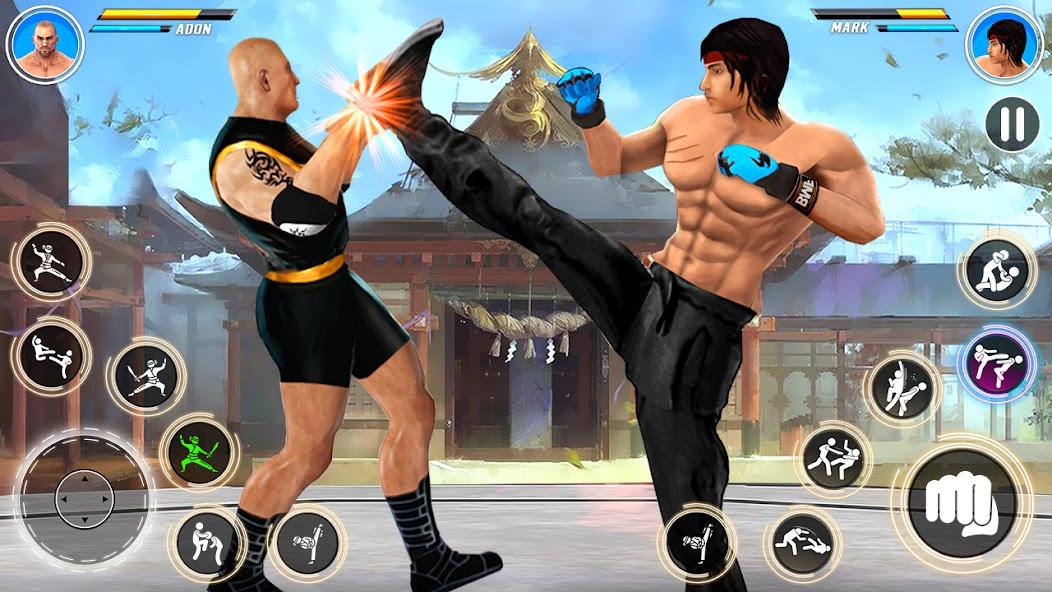 Kung Fu karate: Fighting Games Ekran Görüntüsü 2