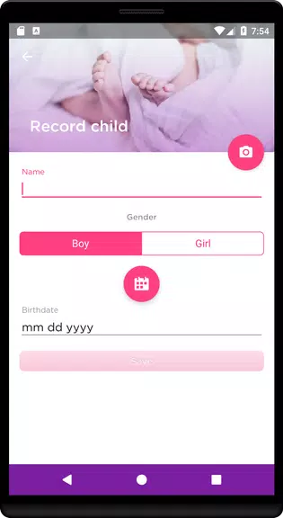 Child Growth Tracking應用截圖第1張